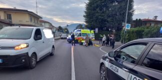 Donna 59enne investita a Thiene ricoverata in codice giallo a Santorso: intervengono pattuglie Polizia locale nordest vicentino Polizia locale nordest vicentino soccorre donna investita a Thiene