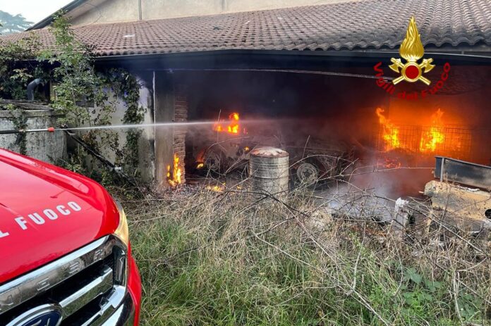 box in fiamme montecchio maggiore