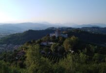 Sagra di Santa Eurosia a Sant’Urbano, due giorni tra tradizione, ciclismo e cucina Sagra di Santa Eurosia a Montecchio Maggiore, panorama dei castelli
