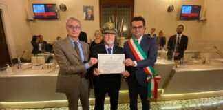 Penne nere, il consiglio comunale di Vicenza ha conferito la cittadinanza onoraria all’Ana penne nere Sorrentino, Favero e Rucco