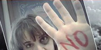 Violenza Donne: sindaca di Sarego su volantino con volto tumefatto jessica giacomello sindaca di sarego