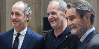 Manifesto per l’Autonomia, secondo Zaia presto la elaborerà la Conferenza delle Regioni manifesto per l'autonomia veneto luca zaia roberto calderoli Attilio Fontana