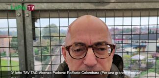 3° lotto TAV a Settecà. Minoranze e misto con Colombara e Tosetto in video: dimissioni Rucco e consiglio comunale straordinario Tav Tac, Raffaele Colombara sul cavalcaferrovia pedonale di strada Pasubio a Settecà