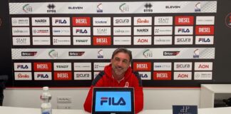 Video dichiarazioni di mr. Francesco Modesto, Freddi Greco e Alex Rolfini al termine di LR Vicenza-Triestina Modesto (Lr Vicenza)