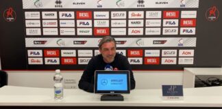 Trento-LR Vicenza 0 -1 e i biancorossi sono a due punti dal 1° posto Mister Modesto (Lr Vicenza)