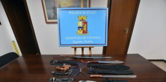 Schio, armi nascoste in casa: in manette un 40enne