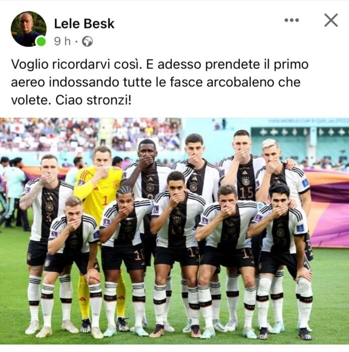 Il commento di Daniele Beschin contro la nazionale tedesca