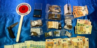Spaccio nel Thienese, arrestati due fratelli: in casa mezzo chilogrammo di hashish spaccio nel thienese