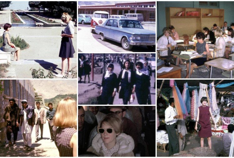 A collage of photos taken by Dr Bill Podlich on his trip to Afghanistan in 1967 Source Dr Bill Podlich