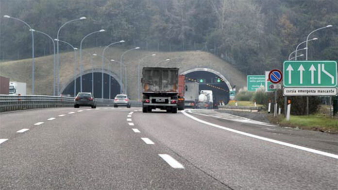 A4 gallerie dei Berici Vicenza viabilità vicentina vicentino nel autostrade