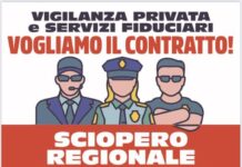 Sciopero Regionale Vigilanza Privata, FILCAMS CGIL Vicenza: presidio ore 11 a San Pio X davanti a sede Gruppo Battistolli Filcams Cgil Vicenza:sciopero veneto 31 dicembre 2022, presidio davanti a gruppo Battistolli