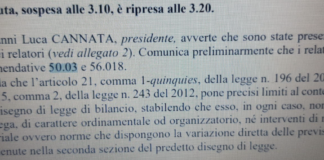 Fir e 500 mln residui, emendamento del 20 dicembre ritirato il 21 alle 3.20. Prudenza di Zanettin e Miatello e “speranze” di Cappelletti Fir e 500 mln residui, emendamento presentato e ritirato