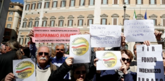 FIR: auspici di Gabanelli & c. di stop ai risarcimenti ai risparmiatori soci di banche in Lca sono contro tutela costituzionale del risparmio tradito Fir: una manifestazione a Roma dei risparmiatori traditi dalla banche risolte tre incontri