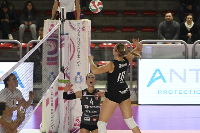 Galazzo e Farina, Anthea Vicenza Volley (foto di Antonio Trogu)