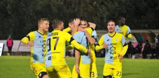 Spettacolo al Dal Molin. Fc Arzignano Chiampo – Juventus Next Gen 2-1 ribaltando il risultato I giallocelesti dell'Fc Arzignano Chiampo festeggiano