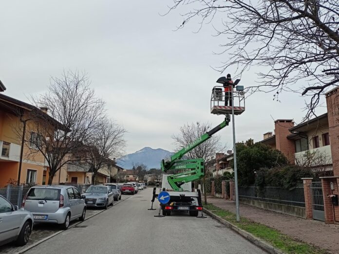 Illuminazione pubblica marano vicentino