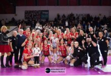 Ipag Sorelle Ramonda Montecchio fa suo anche il derby di ritorno con Anthea Vicenza Volley Ipag Sorelle Ramonda Montecchio dopo la vittoria con Anthea Vicenza Volley