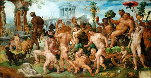 Rave, come i Baccanali nella Roma Repubblicana (Il Trionfo di Bacco, di Marten van Heemskerck, XVI secolo)