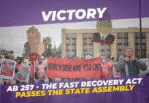 Il salario minimo in California col FAST Recovery Act: 22 dollari per il settore fast food Salario minimo più alto in California col Fast Recovery Act