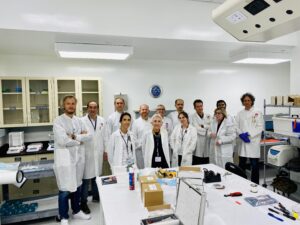 Team ricerca suture in space