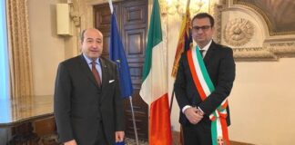 A Palazzo Trissino il saluto del prefetto Signoriello al sindaco Rucco e ai vicentini