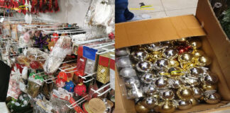 Prodotti natalizi irregolari sequestrati dalla Guardia di Finanza nel Vicentino prodotti natalizi irregolari sequestro vicentino