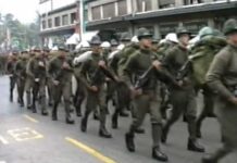 Tariffe alberghiere per l’Adunata Nazionale degli Alpini a Vicenza: la posizione ufficiale critica di Adunata Alpini 2024 Adunata nazionale degli alpini del 1991 (da video di Gilberto Tedeschi)