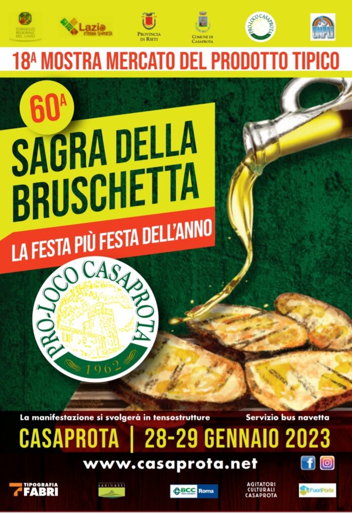 Casaprota, la sagra della bruschetta