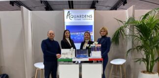 Aquardens “Le terme di Verona” partecipa a Les Thermalies a Parigi, la più grande fiera di settore a livello europeo Aquardens "Le terme di Verona": ad Flavio Zuliani e gm Federica Reani