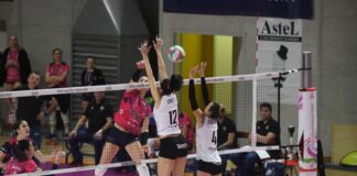 Anthea Vicenza Volley: non basta una ritrovata brillantezza a imbrigliare il Talmassons che vince 3-1 Anthea Vicenza Volley in campo a Latisana contro Talmassons