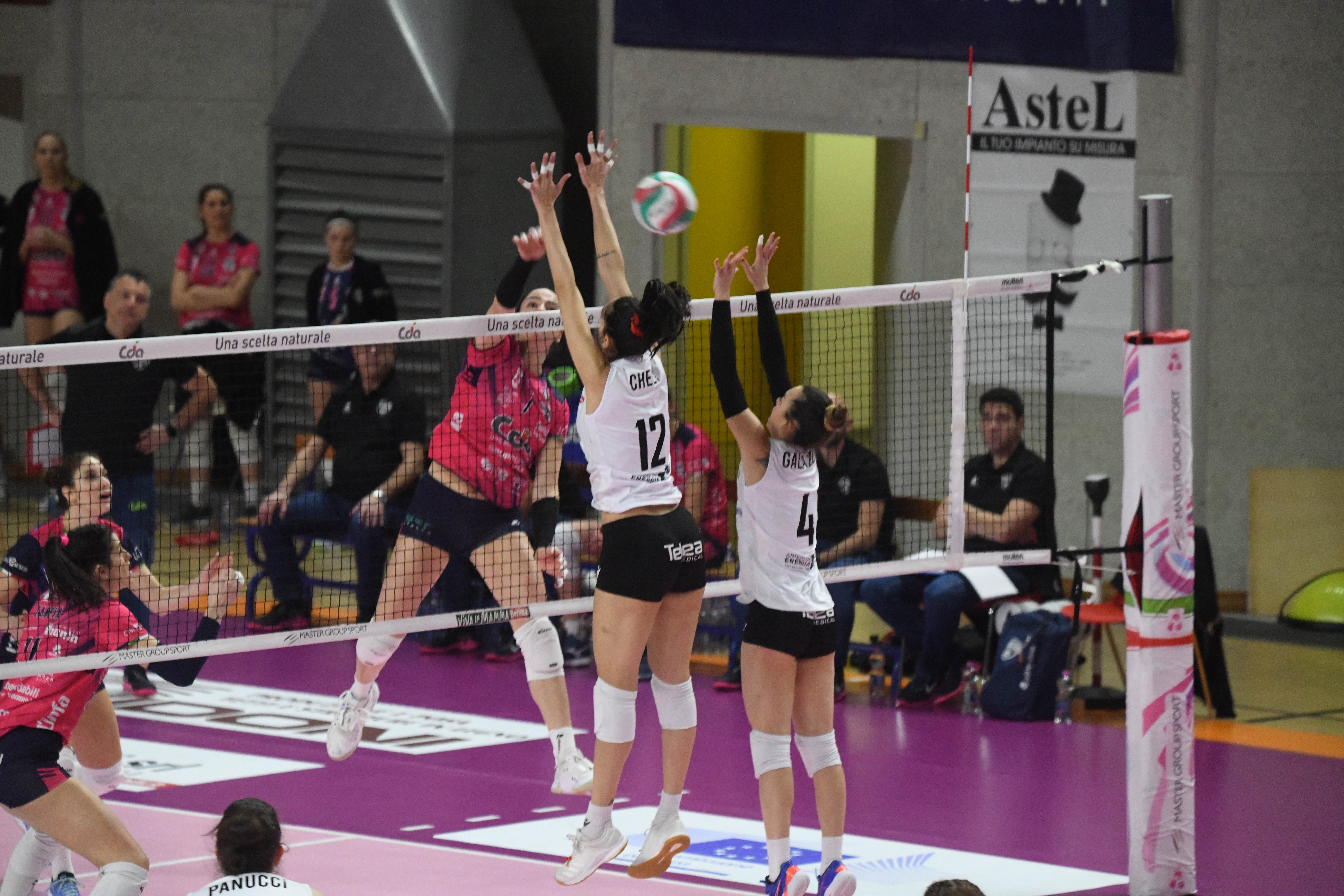 Anthea Vicenza Volley in campo a Latisana contro Talmassons