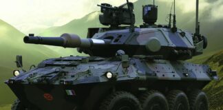 Il Parlamento vota l’invio di armi in Ucraina e Leonardo SpA fa affari Centauro II DJ di Leonardo SpA, credits Leonardo-Electronics