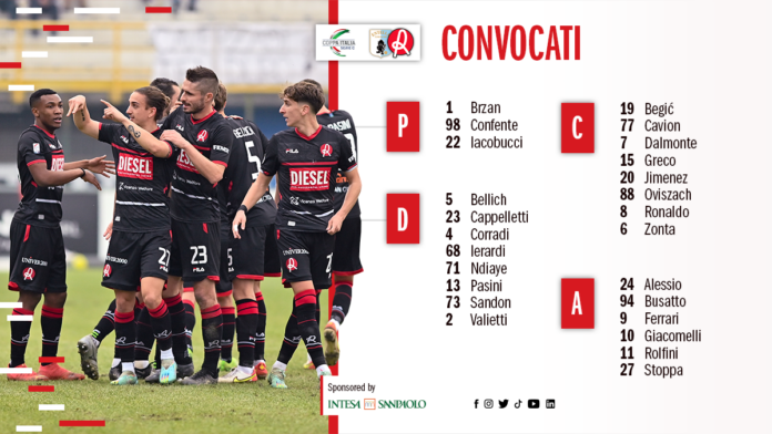 Convocati Virtus Entella LR Vicenza