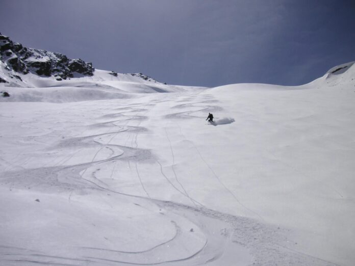 montagna d'inverno