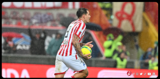 Triestina-LR Vicenza 1-1 Lr Vicenza: Ferrari in gol (foto d'archivio dal sito della società