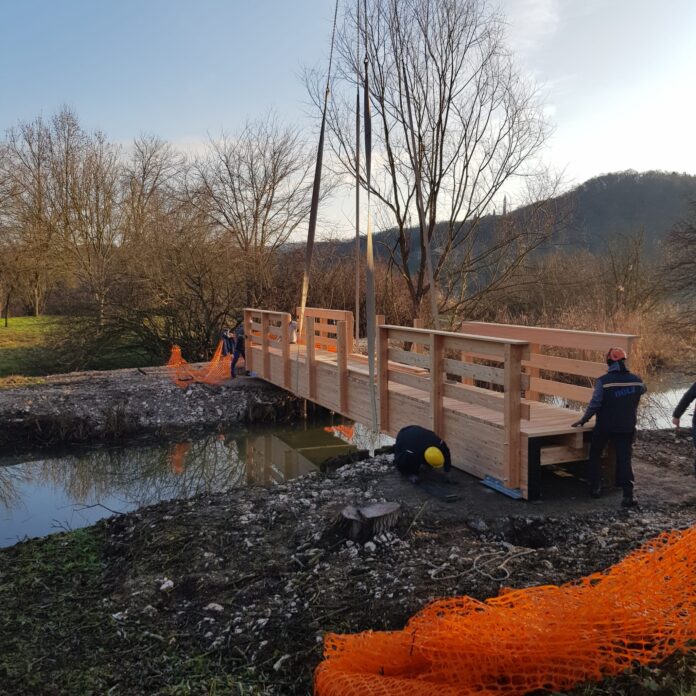 Lago di Fimon, nuovo ponte