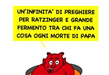 Mellana – Rabelais: “Un’infinità di preghiere per Ratzinger e grande fermento tra chi fa una cosa ogni morte di Papa” MORTO UN PAPA SE NE DIMETTE UN'ALTRO, by Almor e Claudio Mellana