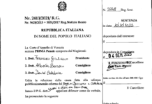 Processo d’appello BPVi, 1124 pagine di motivazioni (dal 12 su Bankileaks): primo commento (legale) su sentenza della Corte d’appello di Venezia Processo d'appello BPVi: sentenza con motivazioni della Corte d'Appello di Venezia