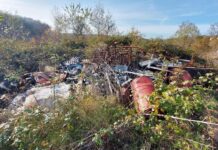 Discarica a cielo aperto sui Colli Berici, Guardia di Finanza sequestra terreno tra i comuni di Zovencedo e Barbarano Mossano discarica a cielo aperto barbarano mossano zovencedo