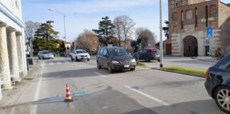 Vicenza, intervento d’urgenza di Viacqua in Via Mazzini per riparare una perdita