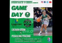 Basket A2 F, tredicesima di andata: Logiman Broni – VelcoFin InterLocks Vicenza