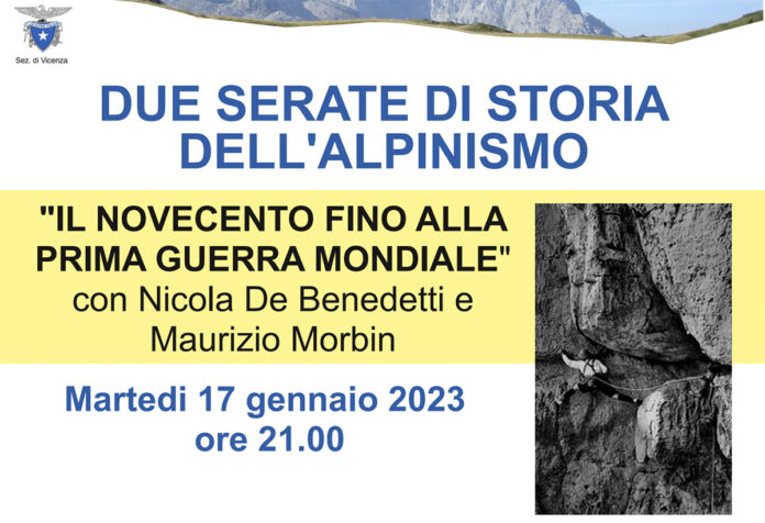 storia alpinismo cai vicenza