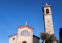 Monteviale, la Chiesa di Santa Maria Assunta sorge nei pressi di un antico castello La chiesa di Santa Maria Assunta a Monteviale. Foto: Marta Cardini