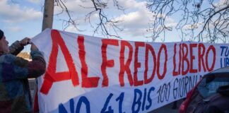 Alfredo Cospito resta al 41 bis: tribunale Sorveglianza respinge reclamo difesa