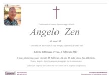 Esequie Angelo Zen a Romano d’Ezzelino, la famiglia: “Alla sofferenza del momento non vorremmo sommare il clamore mediatico” Angelo Zen esequie