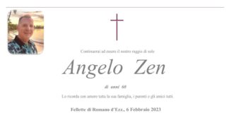 Esequie Angelo Zen a Romano d’Ezzelino, la famiglia: “Alla sofferenza del momento non vorremmo sommare il clamore mediatico” Angelo Zen esequie