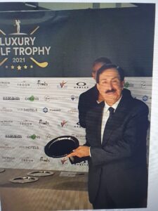 Belluscio e il Luxury Golf Trophy a Brendola nel 2021
