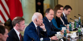 Il presidente degli Stati Uniti incontra i leader del blocco orientale della NATO Biden Blocco orientale NATO