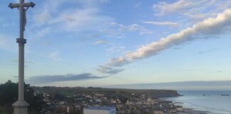 Omaha Beach, Normandia 2023. Prima tappa del gemellagio del Liceo a Saint-Lo Omaha Beach, Normandia