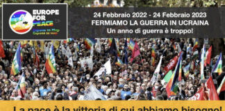 Primo anniversario Guerra in Ucraina: le iniziative previste a Vicenza Primo anniversario Guerra